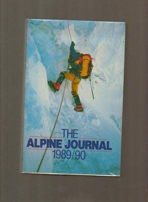 Imagen de archivo de The Alpine Journal 1989 a la venta por WorldofBooks