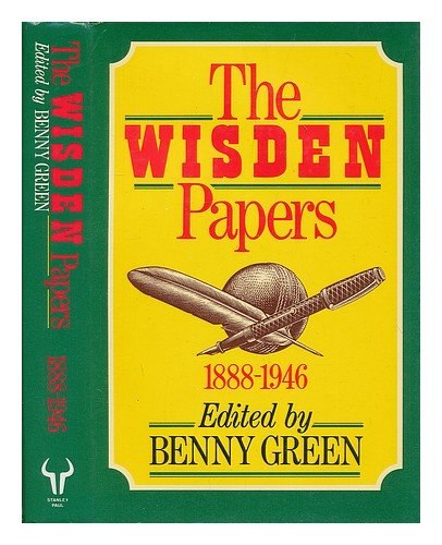 Stock image for The Wisden Papers: 1895-1940 for sale by AwesomeBooks