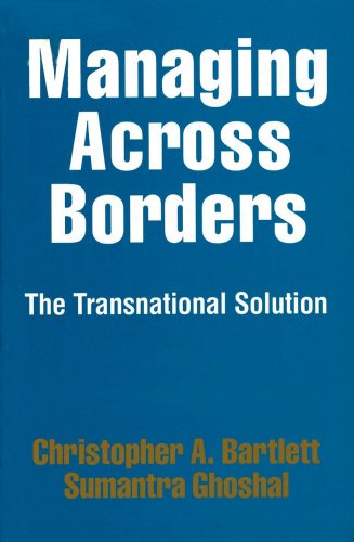 Stock image for Managing Across Borders: The Transnational Solution for sale by WorldofBooks