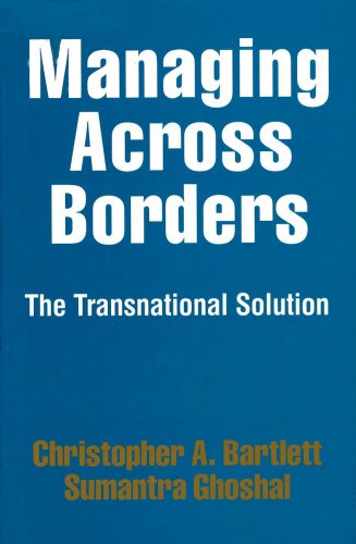 Stock image for Managing Across Borders for sale by The Yard Sale Store