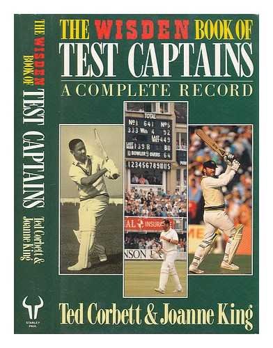 Beispielbild fr The Wisden Book of Test Captains: A Complete Record zum Verkauf von AwesomeBooks