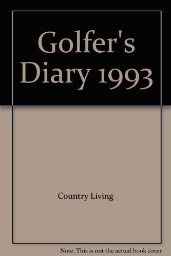 Beispielbild fr GOLFER'S DIARY 1993. zum Verkauf von Cambridge Rare Books