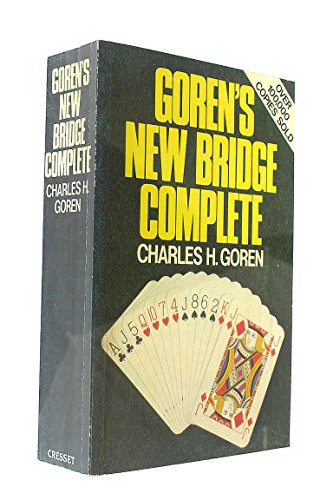 Imagen de archivo de Goren's New Bridge Complete a la venta por Once Upon A Time Books