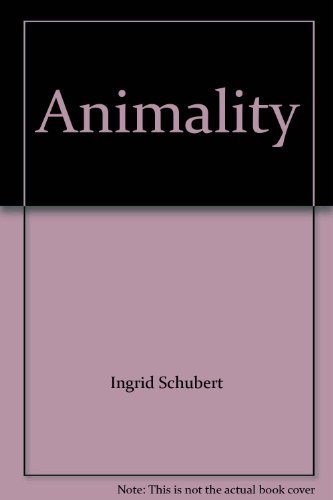 Beispielbild fr Animality zum Verkauf von AwesomeBooks