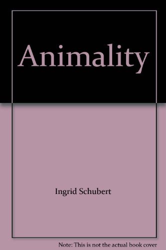 Stock image for Animality for sale by AwesomeBooks