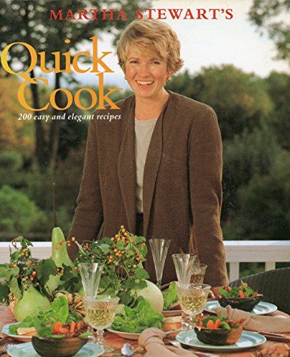 Stock image for Martha Stewart's Quick Cook for sale by AwesomeBooks