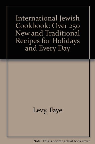 Stock image for International Jewish Cookbook for sale by Better World Books