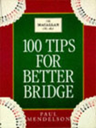 Beispielbild fr 100 Tips for Better Bridge zum Verkauf von WorldofBooks