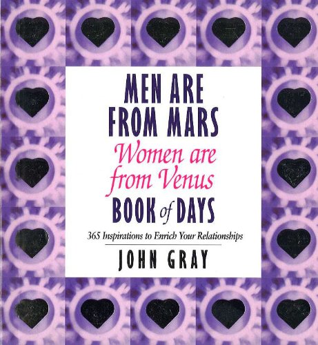 Imagen de archivo de Men Are from Mars, Women Are from Venus, Book of Days a la venta por SecondSale