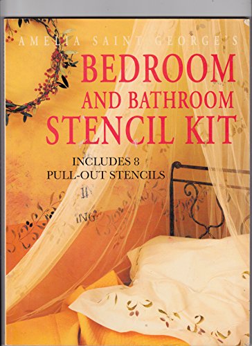 Imagen de archivo de Amelia Saint George's Bedroom and Bathroom Stencil Kit a la venta por AwesomeBooks