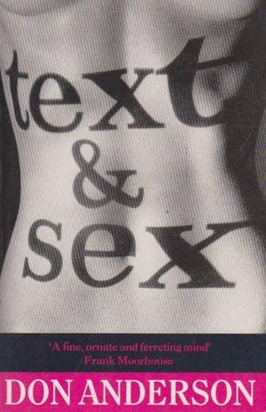 Stock image for TEXT & SEX for sale by BOOK COLLECTORS GALLERY