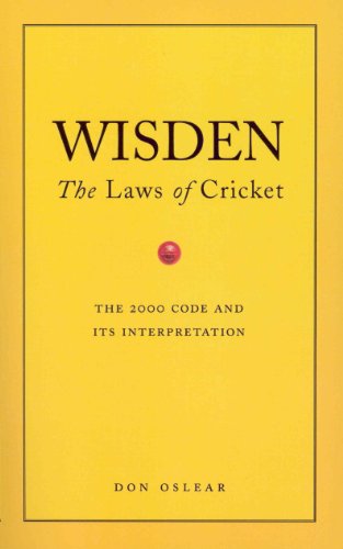 Stock image for Wisden's The Laws of Cricket for sale by SecondSale