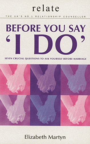 Stock image for Relate: Seven crucial questions to answer before you say 'I do' for sale by WorldofBooks