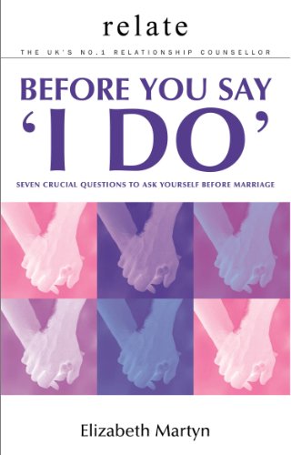 9780091884581: Relate: Before You Say 'I Do': Seven crucial questions to ask yourself before marriage
