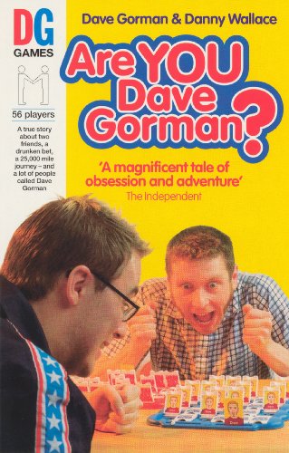 Imagen de archivo de Are You Dave Gorman? a la venta por Better World Books
