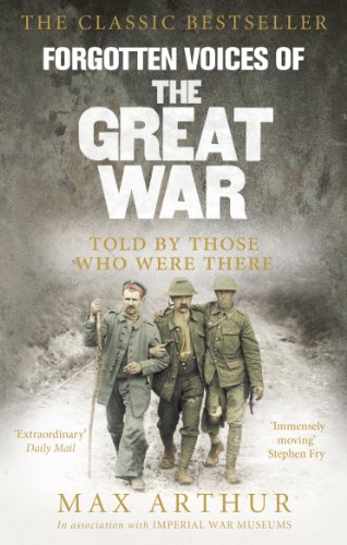 Beispielbild fr Forgotten Voices Of The Great War zum Verkauf von SecondSale