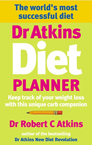 Stock image for Dr Atkins Diet Planner: Keep track of your weight loss with this unique carb compani on for sale by WorldofBooks