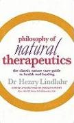 Imagen de archivo de Philosophy of Natural Therapeutics a la venta por Brit Books