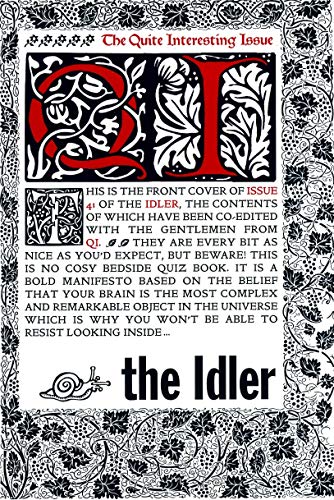 Stock image for The Idler (Issue 41) QI Issue for sale by WorldofBooks