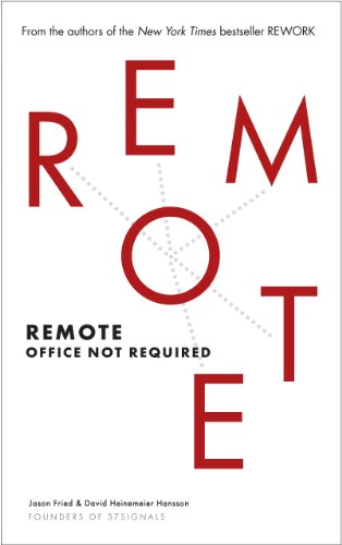 Imagen de archivo de Remote: Office Not Required a la venta por SecondSale
