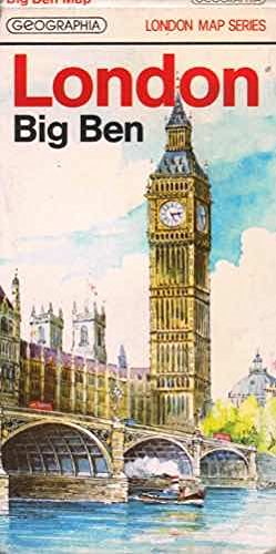 Stock image for London Big Ben Map [Map] Geographia for sale by Re-Read Ltd