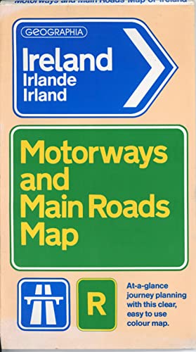 Stock image for Ireland Map: Main Road and Political Map: 9M-1" for sale by AwesomeBooks