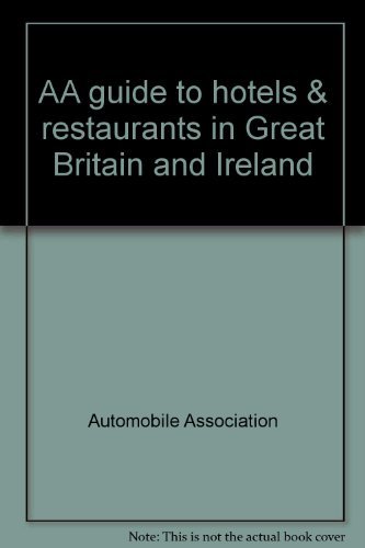 9780092115103: AA guide to hotels & restaurants in Great Britain and Ireland