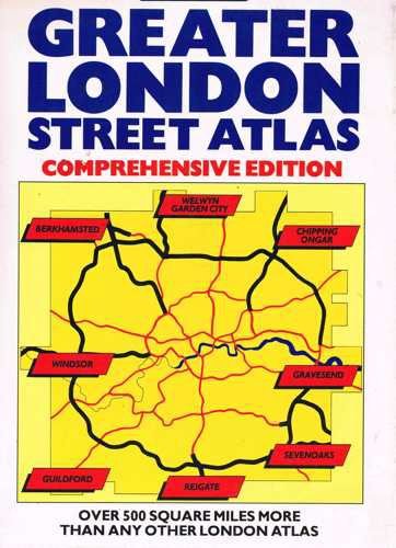 Stock image for Greater London Street Atlas for sale by AwesomeBooks