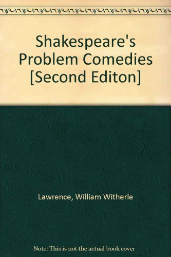 Stock image for Shakespeare's problem comedies for sale by Better World Books Ltd