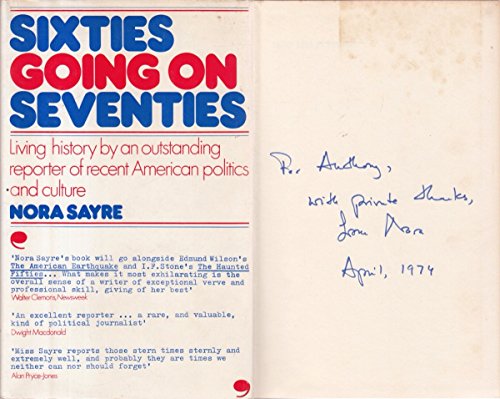 Beispielbild fr Sixties Going on Seventies zum Verkauf von PsychoBabel & Skoob Books