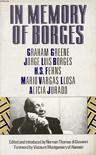 Imagen de archivo de In Memory of Borges a la venta por Better World Books Ltd