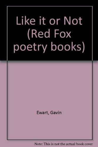 Stock image for Like it or Not (Red Fox poetry books) for sale by madelyns books