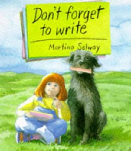 9780099206811: Don't Forget to Write (Red Fox picture books)