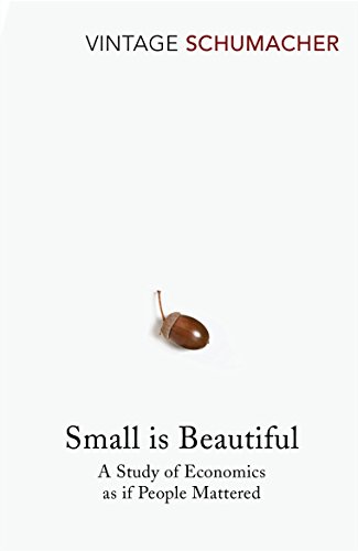 Imagen de archivo de Small Is Beautiful: A Study of Economics as if People Mattered (Vintage classics) a la venta por WorldofBooks