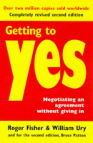 Beispielbild fr Getting to Yes : Negotiating Agreement Without Giving In zum Verkauf von Better World Books: West