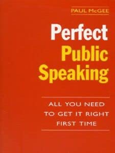 Stock image for Perfect Public Speaking for sale by Reuseabook