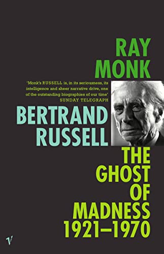 Imagen de archivo de Bertrand Russell: The Ghost of Madness 1921-1970 a la venta por gearbooks