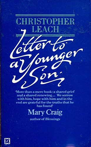 9780099272809: Letter to a Younger Son