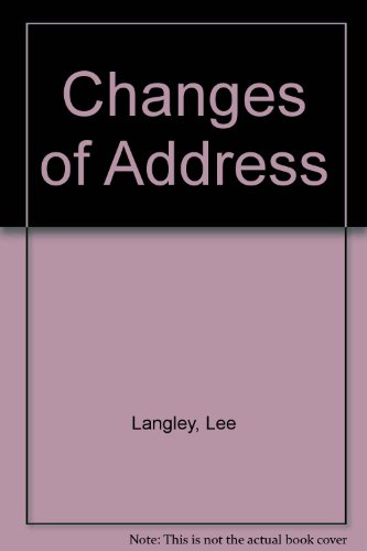 9780099287650: Changes of Address