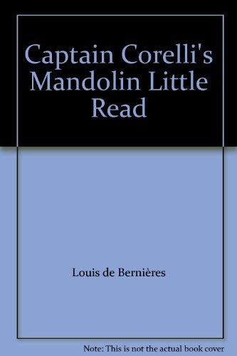 Beispielbild fr Captain Corelli's Mandolin Little Read zum Verkauf von WorldofBooks