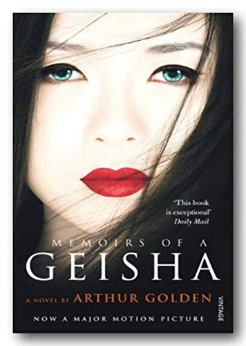 Beispielbild fr MEMOIRS OF A GEISHA Paperback Novel - Movie cover (Arthur Golden - 2005) zum Verkauf von Comics Monster