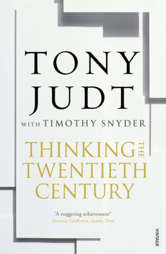 Imagen de archivo de Thinking the Twentieth Century a la venta por Better World Books Ltd