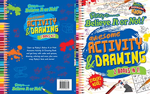 9780099568032: Ripley's Awesome Activity and Drawing Book