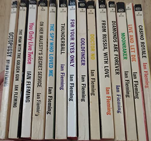 9780099587958: Vintage 007 James Bond Collection Ian Fleming 14 Books Set (Casino Royal, Live And Let Die, Moon Raker, Diamonds Are Forever, From Russia With Love, Dr No, Gold Finger, For Your Eyes Only, The Spy Who Loved Me, The Man With The Golden Gun, etc)