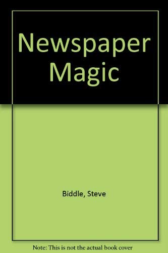 9780099610106: Newspaper Magic