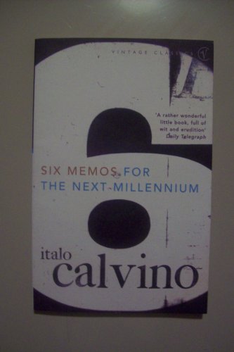 9780099730514: Six Memos for the Next Millennium (Vintage classics)