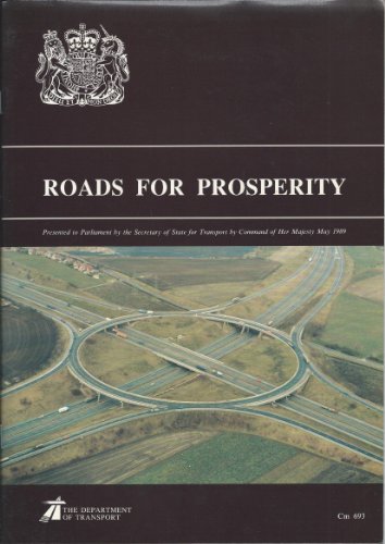 Roads for prosperity (Cm) (9780101069328) by Great Britain. Dept. Of Transport