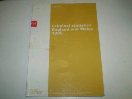 Imagen de archivo de Criminal Statistics, England and Wales: Statistics Relating to Crime and Criminal Proceedings for the Year (Command Paper) a la venta por Phatpocket Limited