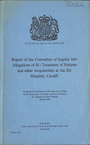 Report ([Great Britain. Parliament. Papers by command] cmnd) (9780101397506) by Unknown Author