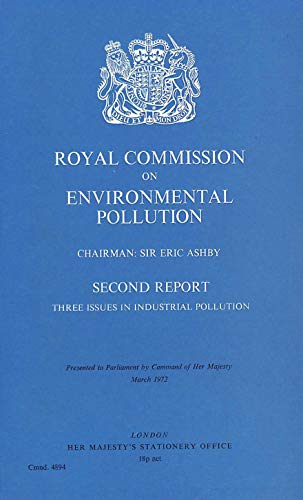 Stock image for Three Issues in Industrial Pollution: 2nd Report (Command Paper) for sale by WorldofBooks